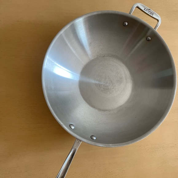 All-Clad D3 Stainless Steel Wok - Picture 1 of 5